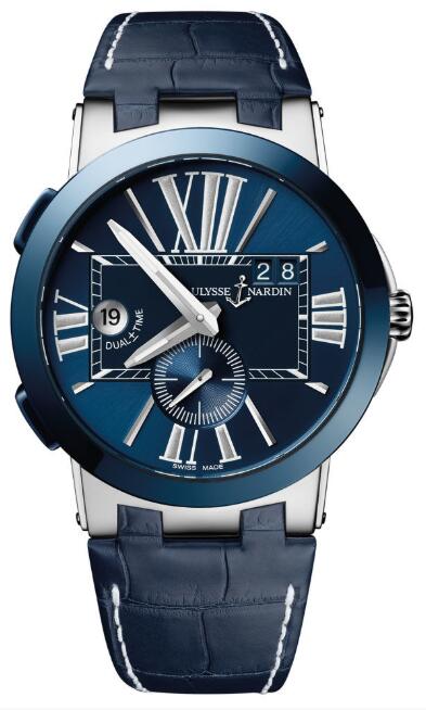 Ulysse Nardin Executive Dual Time 243-00/43 Replica Watch